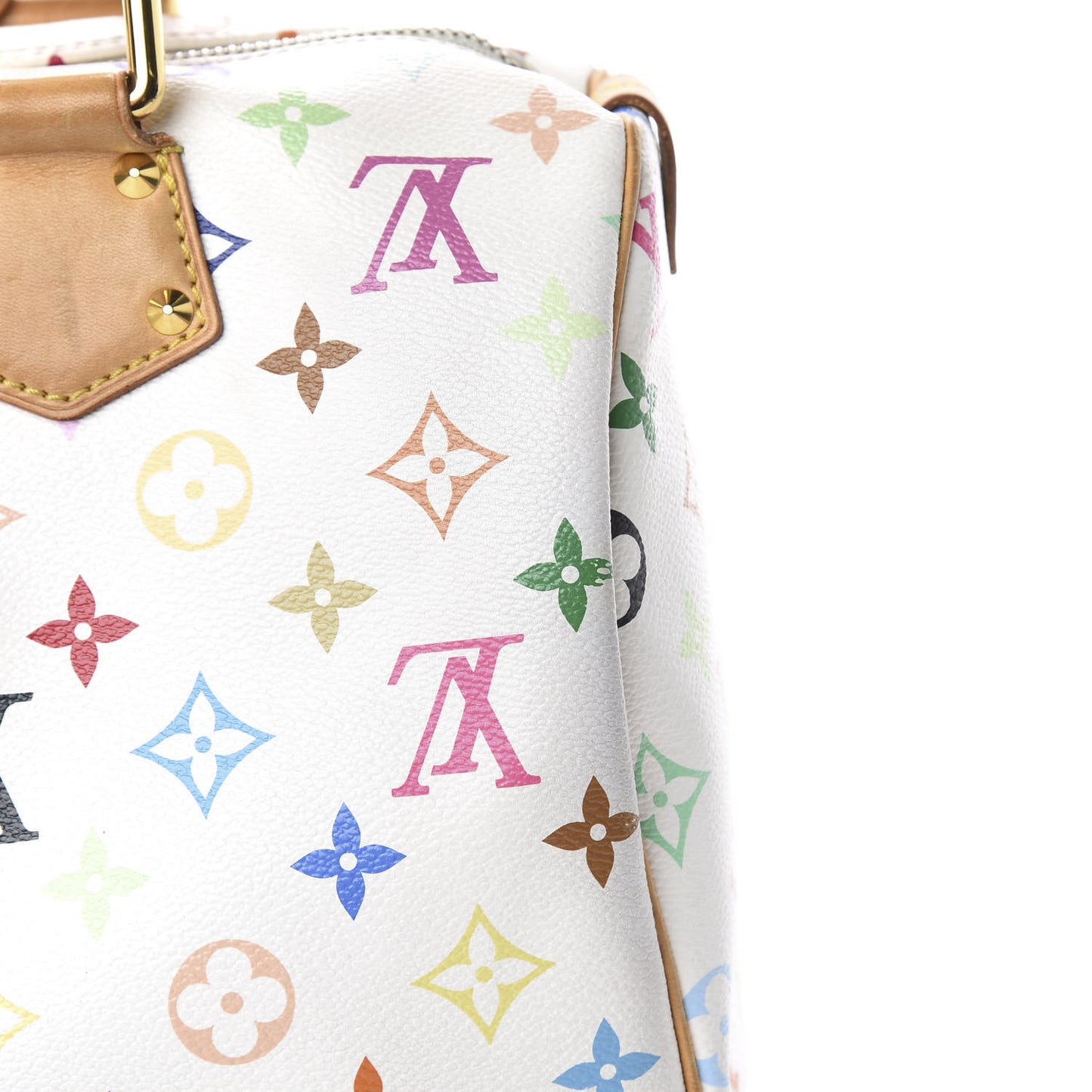 Monogram Multicolor Speedy 30 White