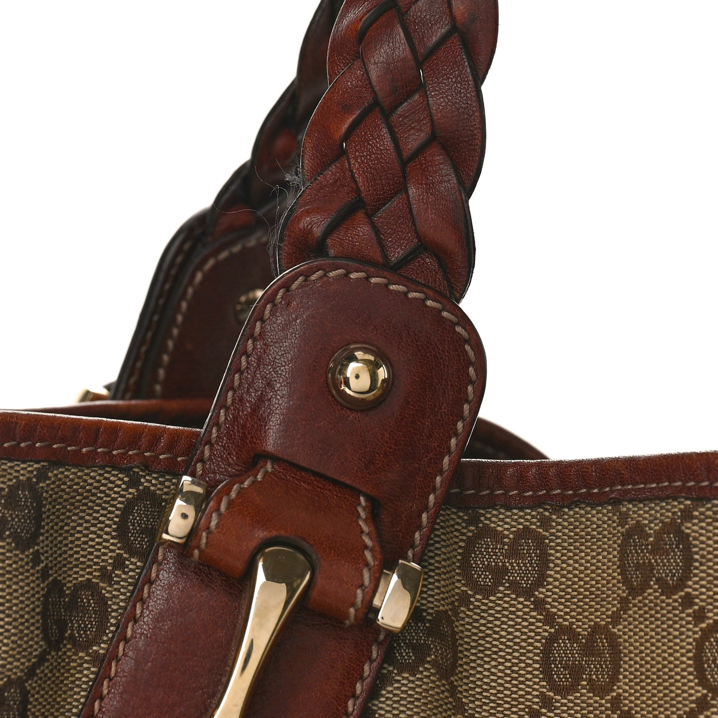 Monogram Medium Pelham Shoulder Bag Dark Brown