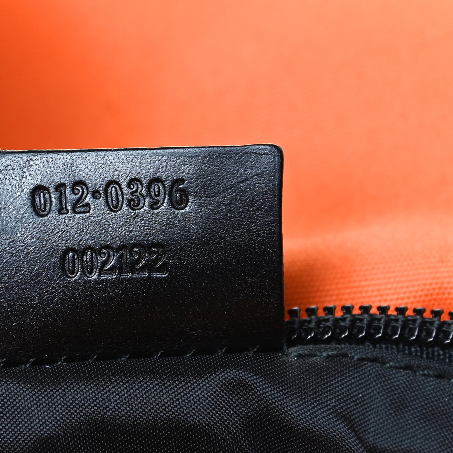 Gucci Nylon Calfskin Duffle Bag Orange 16 of 25