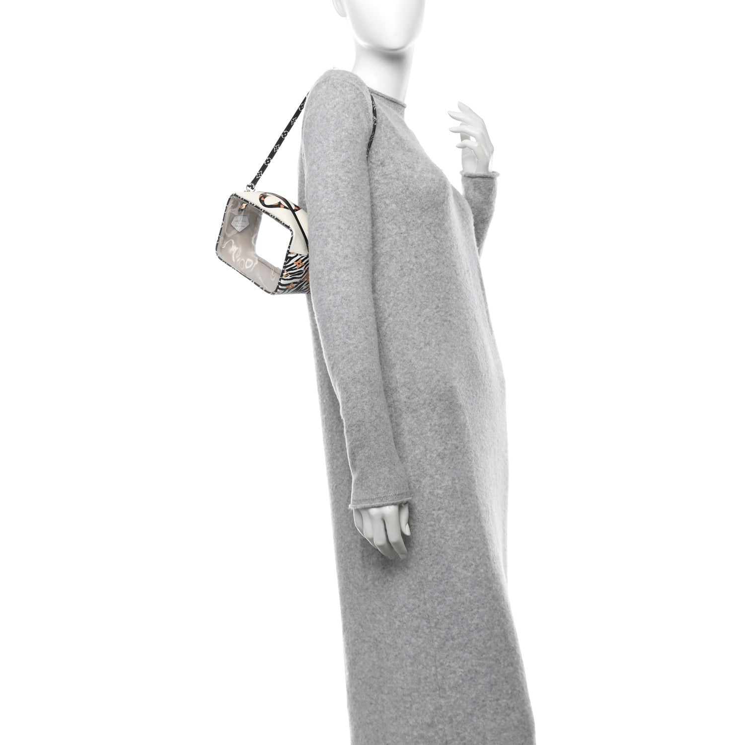 Louis Vuitton Monogram Giant Jungle Beach Pouch Ivory 2 of 10