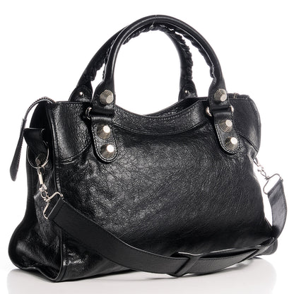 Balenciaga Agneau Giant 21 Silver Hardware City Black 5 of 12