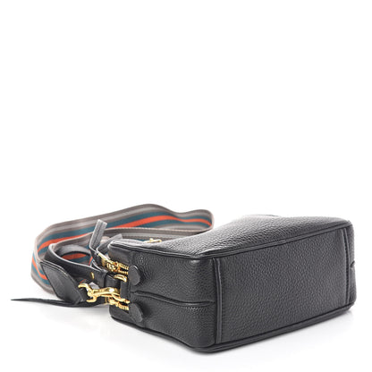 Prada Vitello Daino Medium Double Zip Shoulder Bag Black 4 of 11