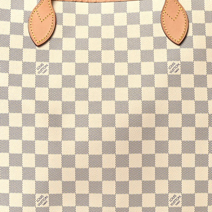 Louis Vuitton Damier Azur Neo Neverfull GM Rose Ballerine 8 of 10
