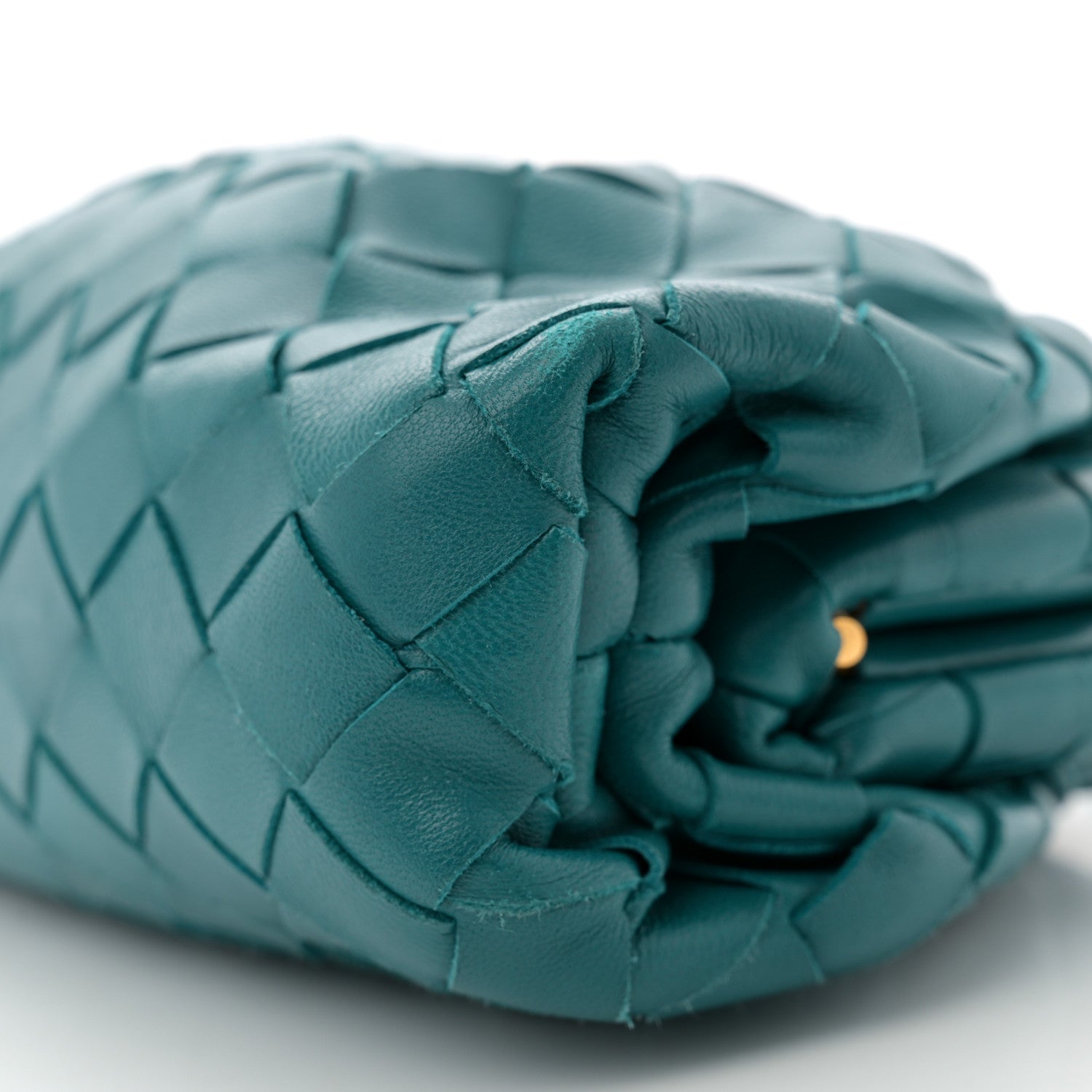 Bottega Veneta Nappa Intrecciato The Mini Pouch Mallard 10 of 11