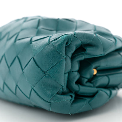Bottega Veneta Nappa Intrecciato The Mini Pouch Mallard 10 of 11