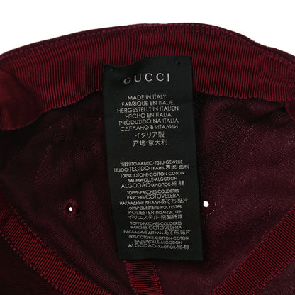 Gucci X MLB Cotton NY Yankees Baseball Hat 57-61 Lacquer 8 of 9