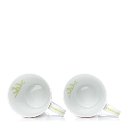 Hermes Porcelain Passe-Passe Mug Set of 2 3 of 4