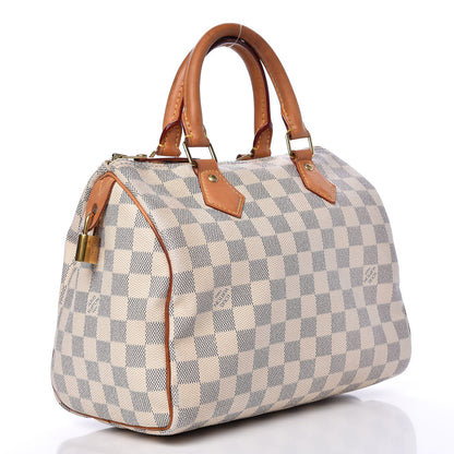 Louis Vuitton Damier Azur Speedy 25 3 of 25