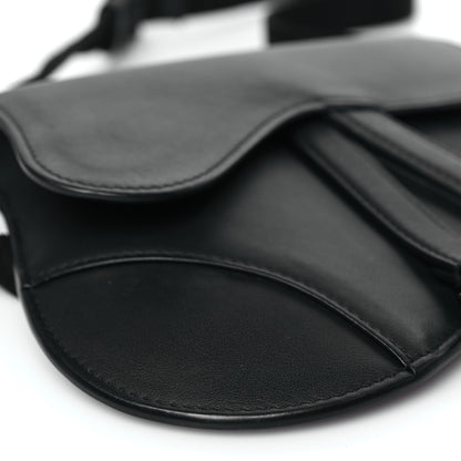 Christian Dior Ultra Matte Calfskin Saddle Belt Bag Black 7 of 7