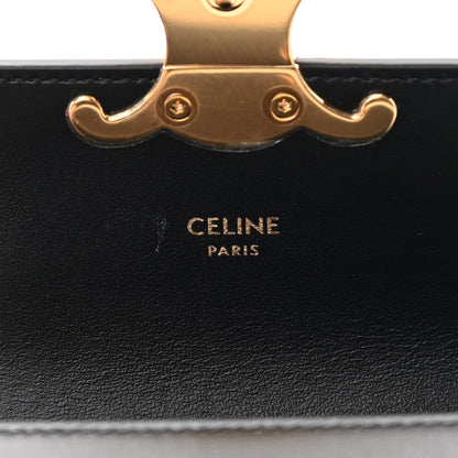 Celine Shiny Calfskin Mini Triomphe Black 6 of 12