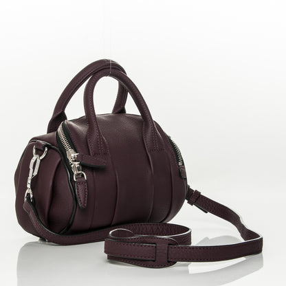 Alexander Wang Pebbled Calfskin Mini Rockie Matte Oxblood 4 of 8
