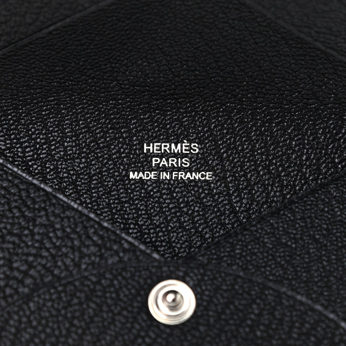 Chevre Mysore Calvi Card Case Black