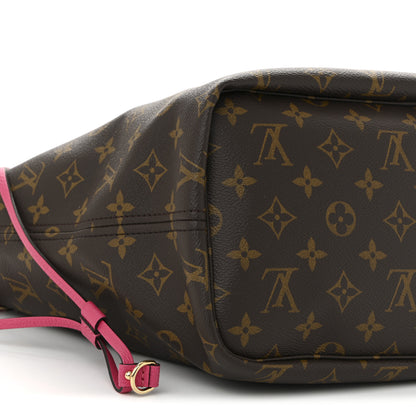 Louis Vuitton Monogram Inside Out Neverfull Bandouliere MM Rose Pondichery 8 of 9
