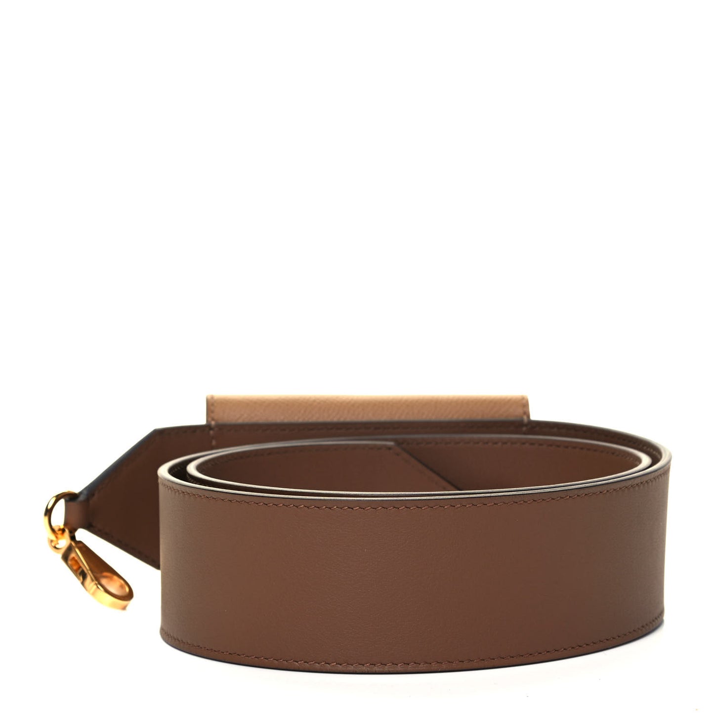 Swift Epsom Pocket Kelly Shoulder Strap Alezan Biscuit