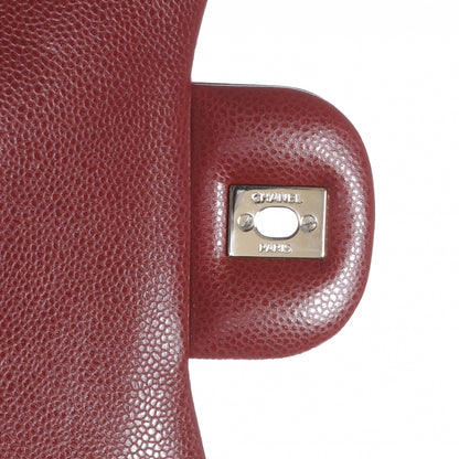 Chanel Caviar Jumbo Double Flap Red 5 of 8