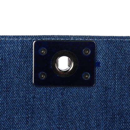 Chanel Denim Quilted Large Boy Flap Blue 6 of 9