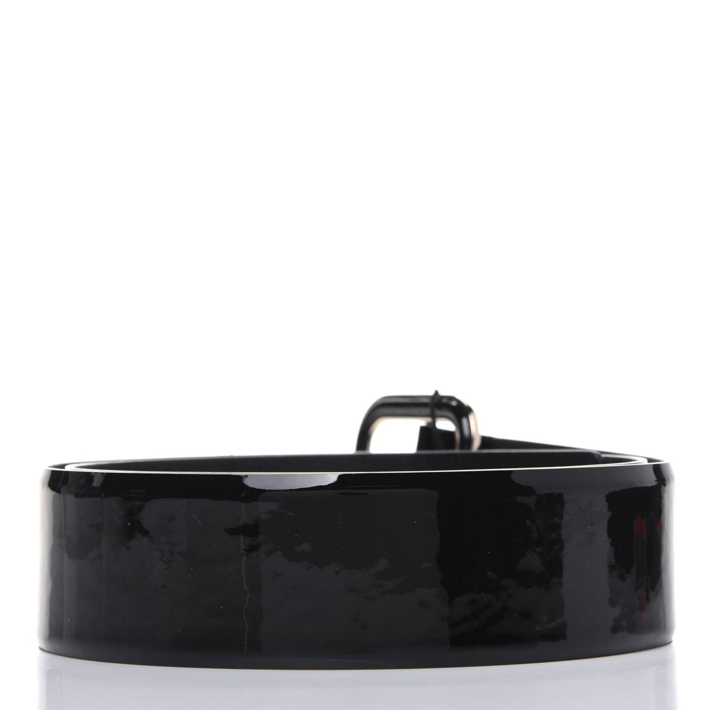 Patent Calfskin Belt 80 32 Black