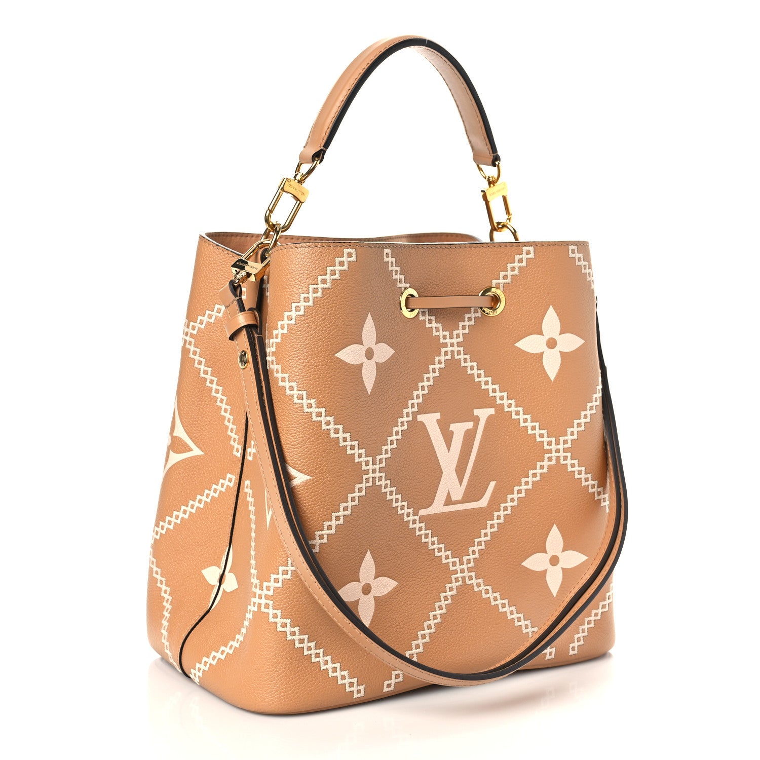 Louis Vuitton Empreinte Monogram Giant Broderies Neonoe MM Arizona 4 of 10