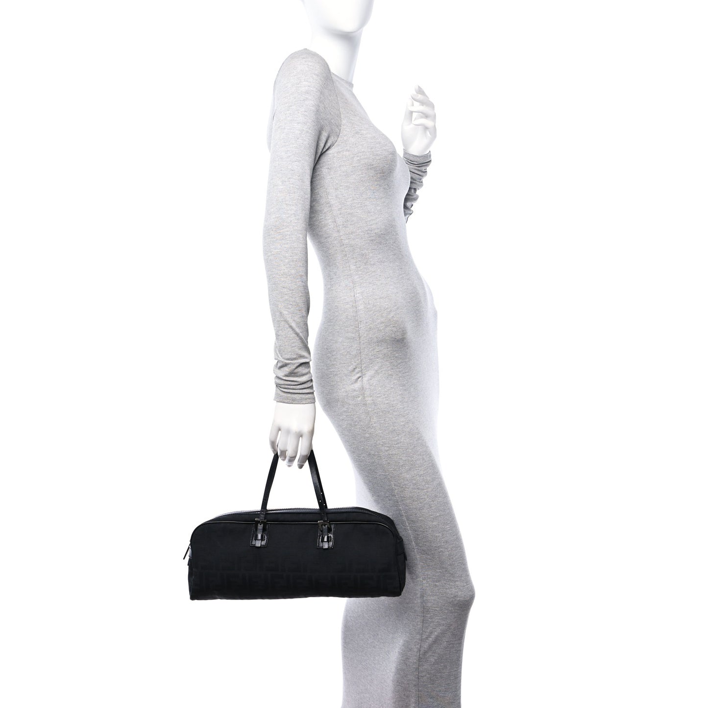 Zucca Zip Top Tote Black