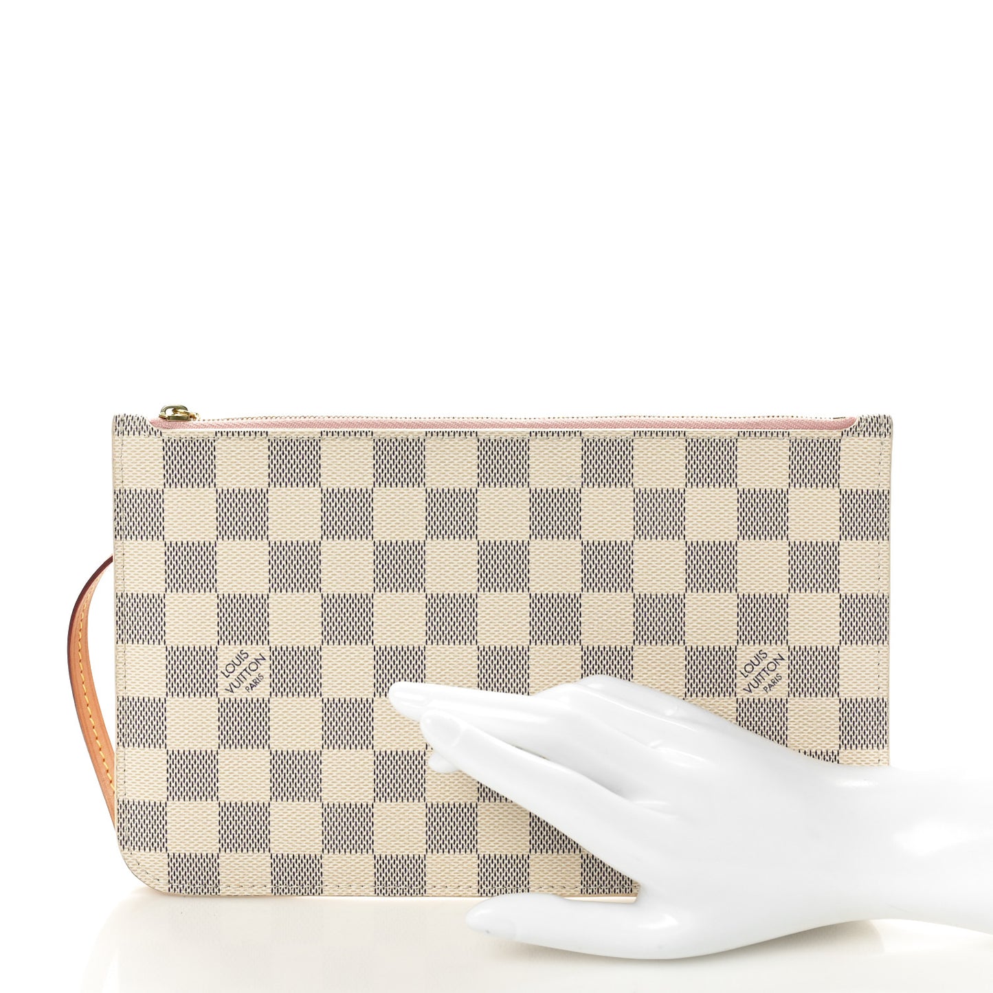 Damier Azur Neverfull MM GM Pochette Rose Ballerine