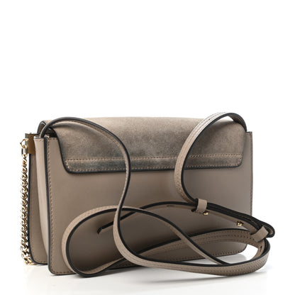 Chloe Suede Calfskin Small Faye Shoulder Bag Motty Grey 2 of 5