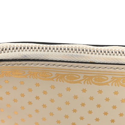 Gucci X SEGA Calfskin GUCCY Stars Mini Dome Shoulder Bag Mystic White Gold 12 of 13