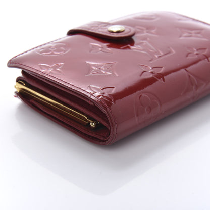 Louis Vuitton Vernis French Purse Wallet Pomme d'Amour 6 of 9