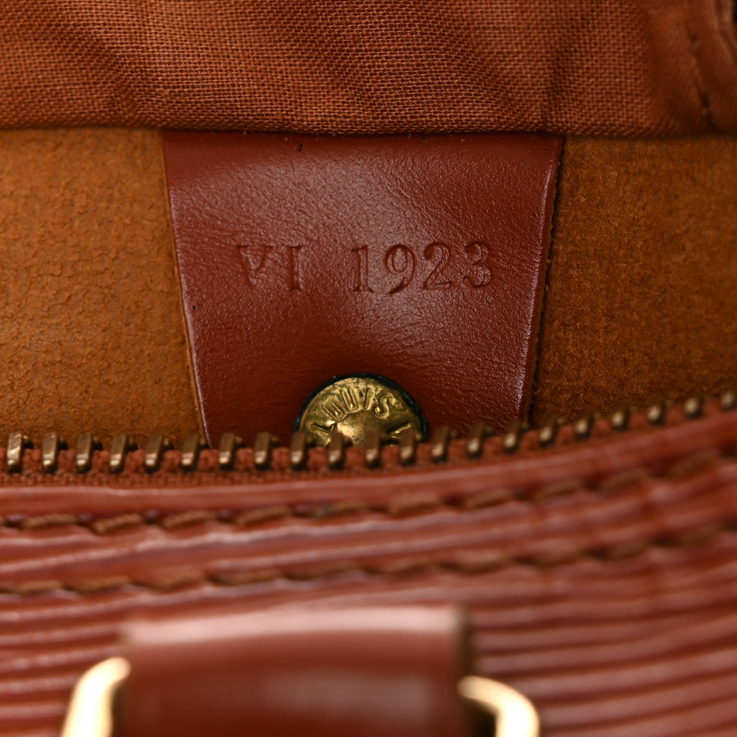 Louis Vuitton Epi Speedy 30 Kenyan Fawn 8 of 11