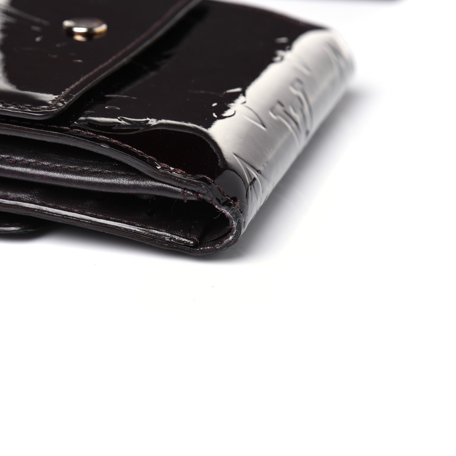 Louis Vuitton Vernis Elise Wallet Amarante 7 of 11