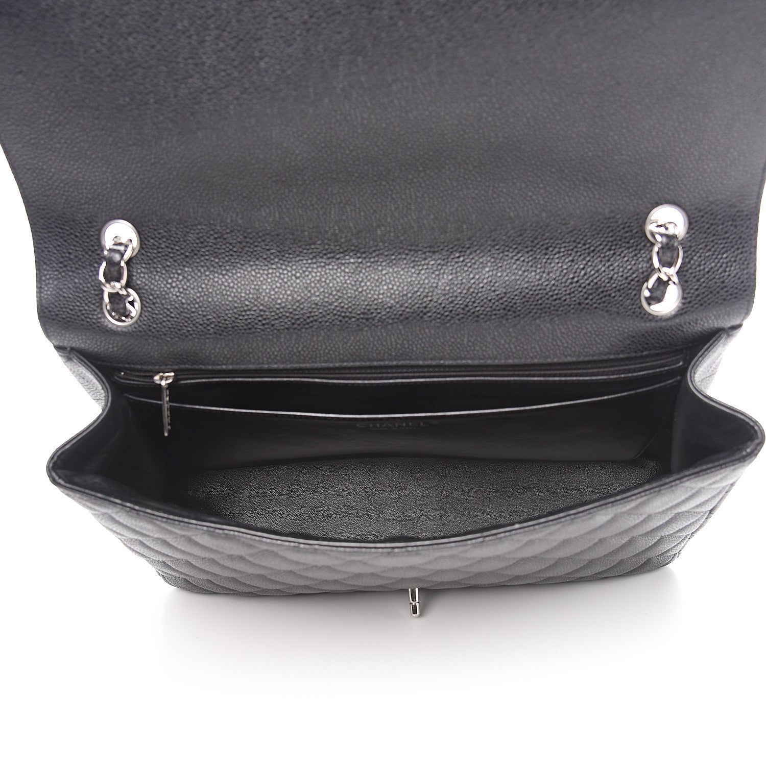 Chanel Caviar Quilted Maxi Single Flap Black 6 of 8