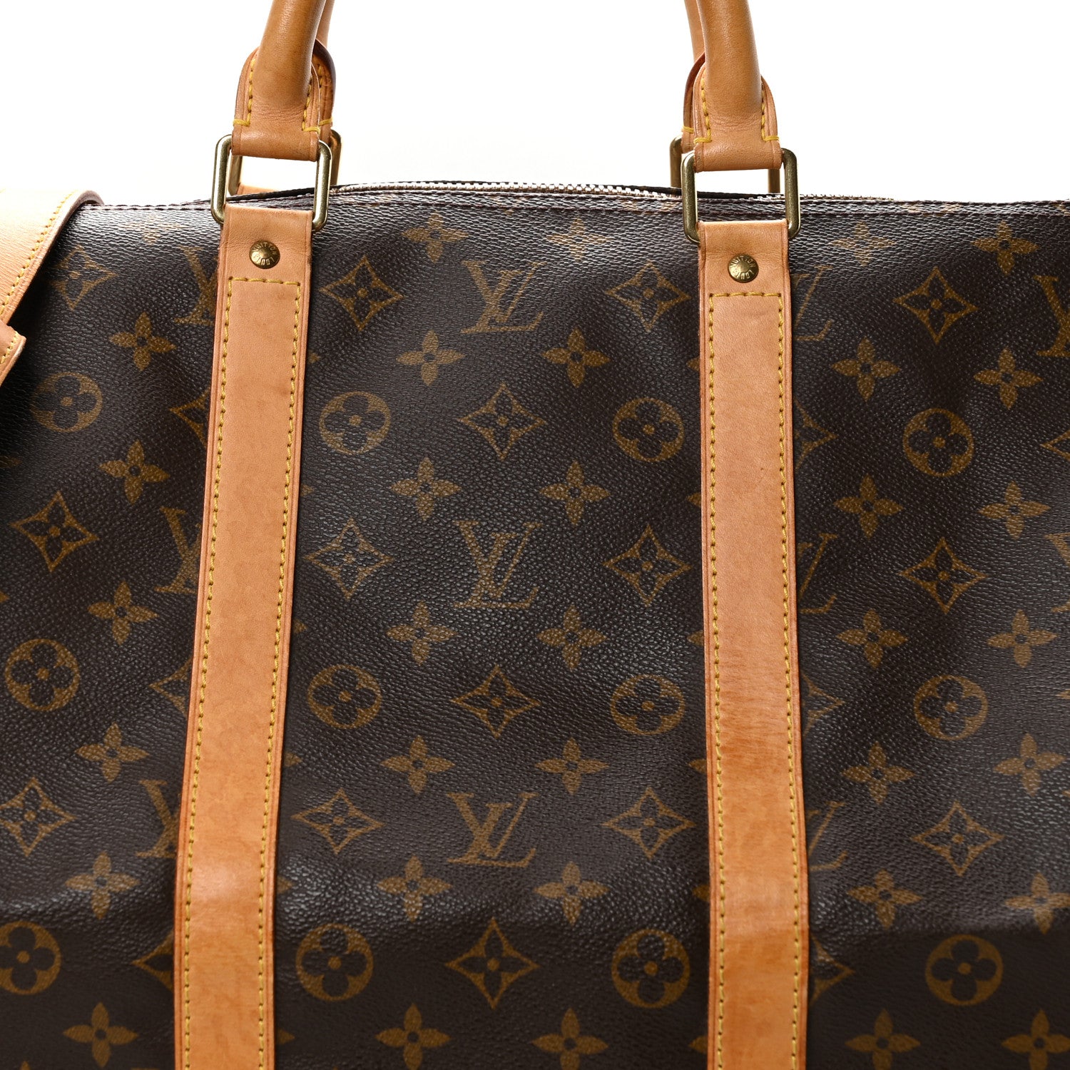 Louis Vuitton Monogram Keepall Bandouliere 55 7 of 12