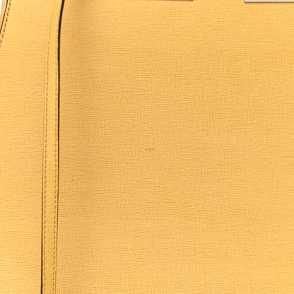 Fendi Vitello Elite Flamingo Large 3Jours Tote Giallo Alchemy 11 of 14