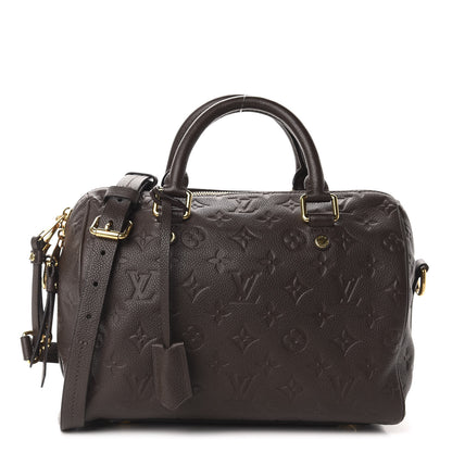 Louis Vuitton Empreinte Speedy Bandouliere 25 Chocolate 1 of 10