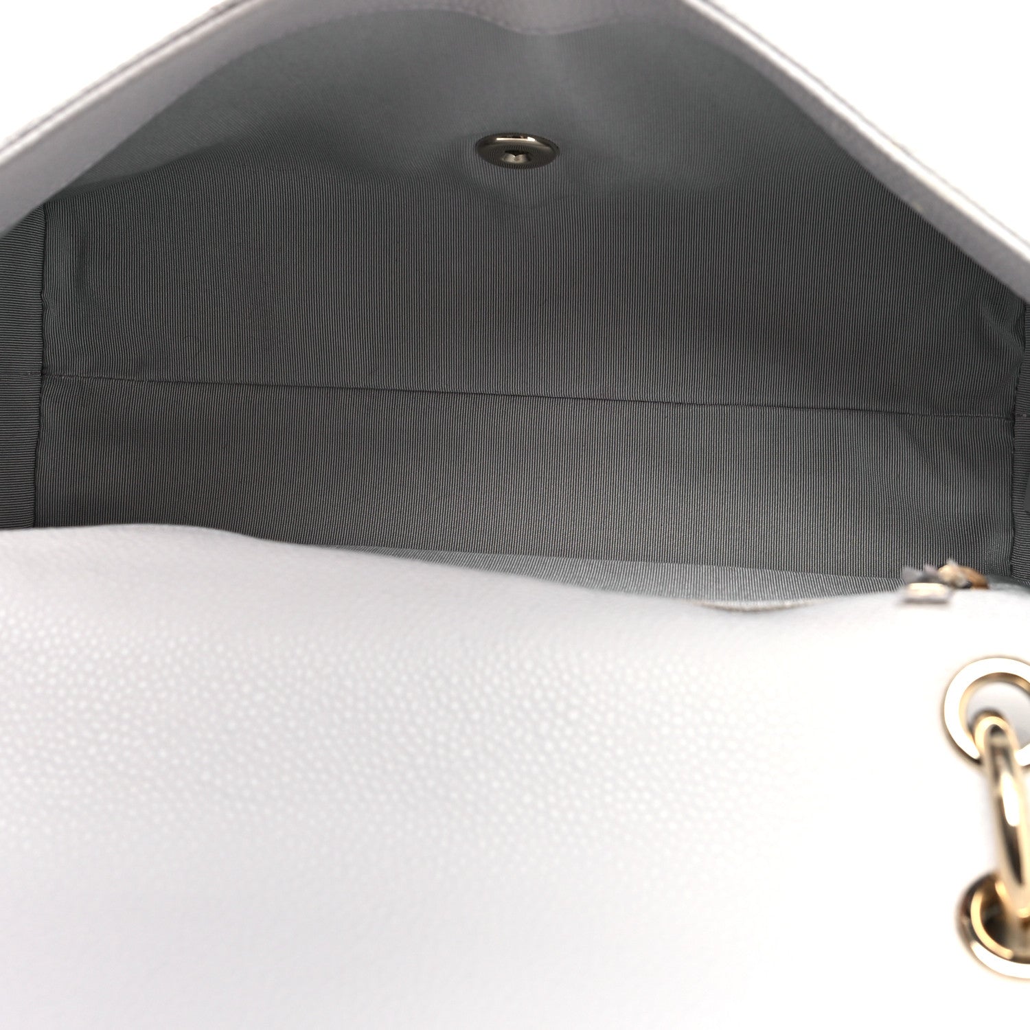 Chanel Caviar Quilted City Walk Flap Light Grey 5 of 10