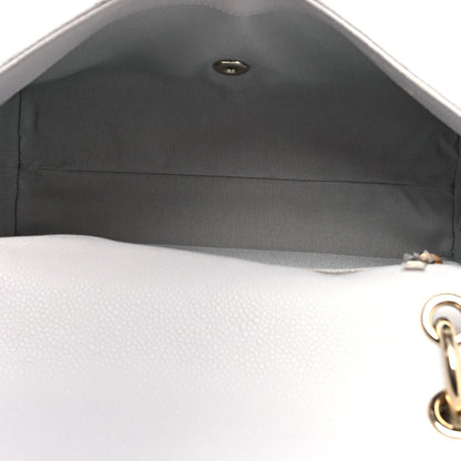 Chanel Caviar Quilted City Walk Flap Light Grey 5 of 10