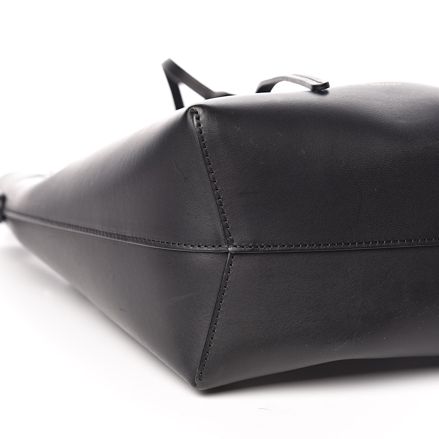Mansur Gavriel Calfskin Mini Bucket Bag Black Flamma 8 of 9