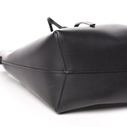 Mansur Gavriel Calfskin Mini Bucket Bag Black Flamma 8 of 9