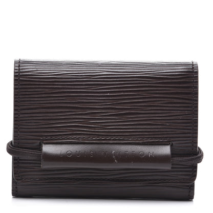 Louis Vuitton Epi Porte-Monnaie Elastique Wallet Moka 1 of 7