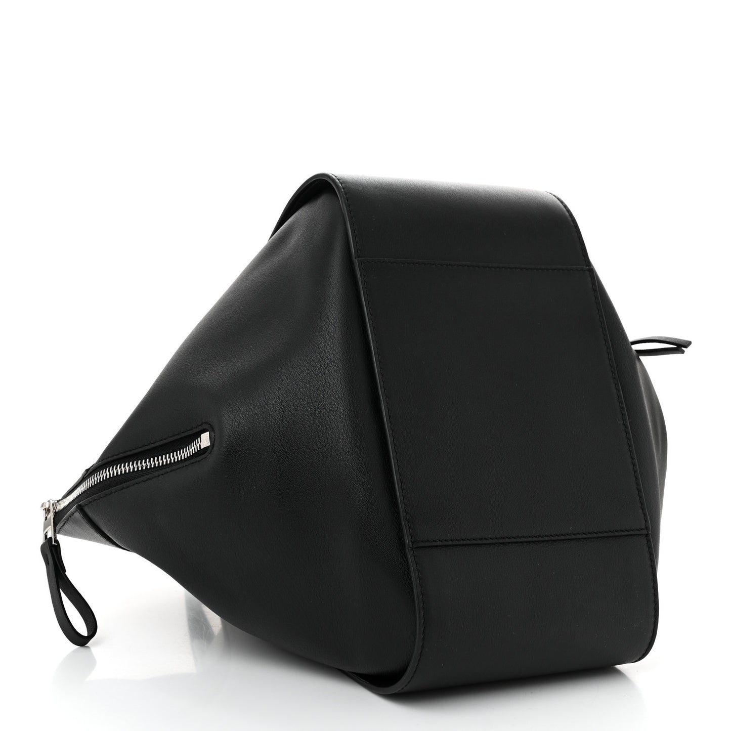 Calfskin Small Hammock Shoulder Bag Black