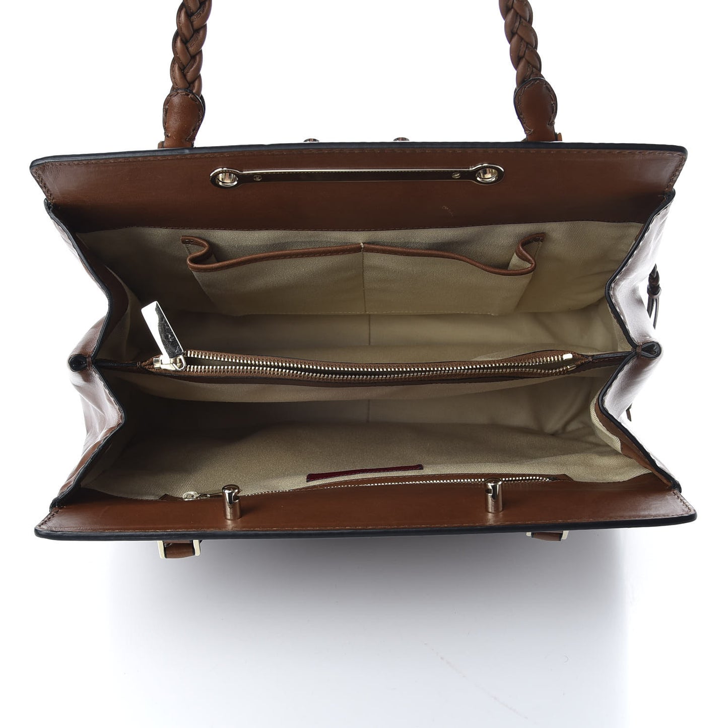 Vitello Demetra Satchel Brun