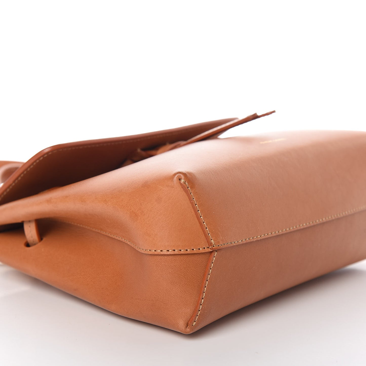 Calfskin Mini Mini Lady Bag Camello Rosa
