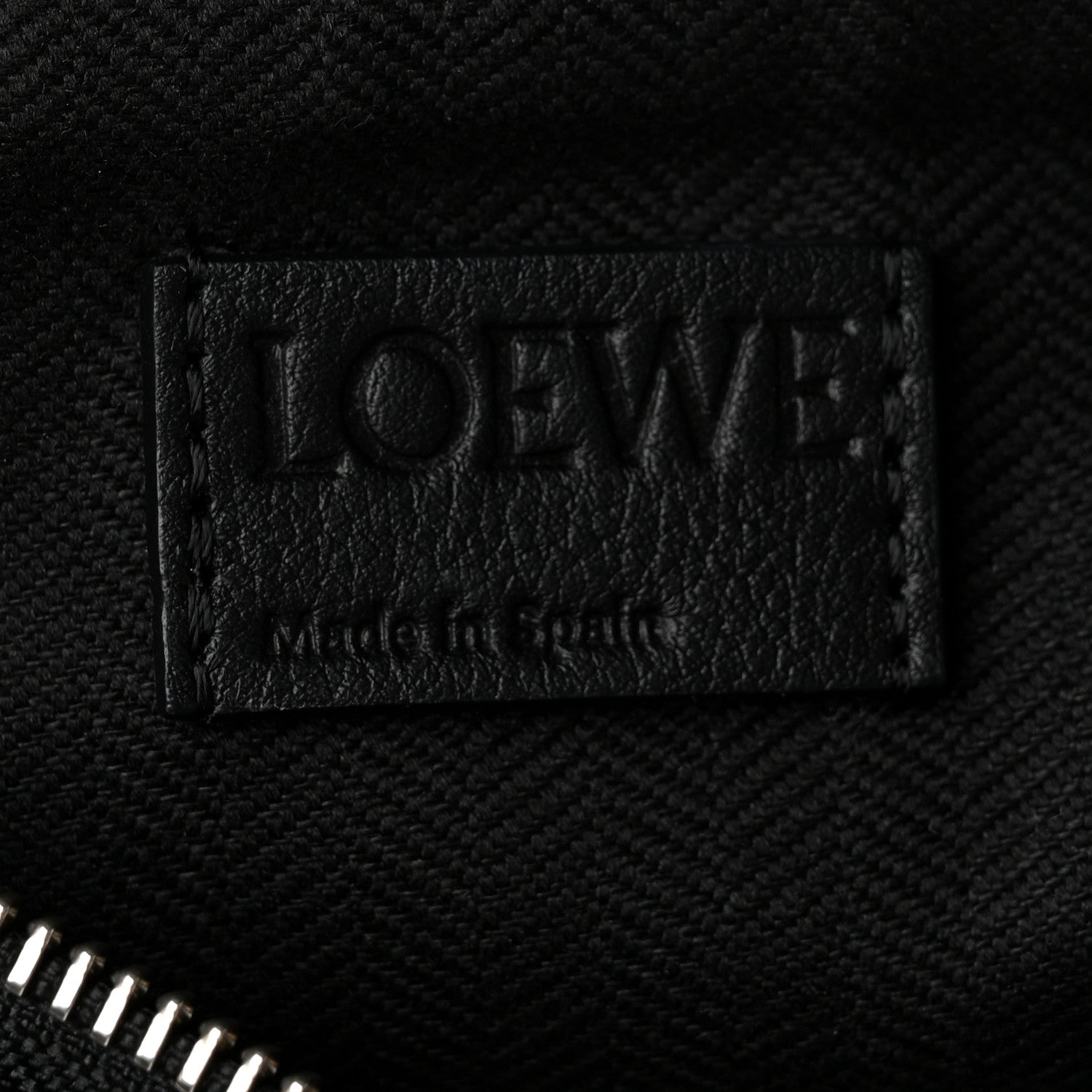 Loewe Calfskin Small Puzzle Bumbag Black 5 of 8
