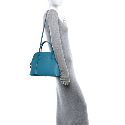Hermes Chevre Mysore Bolide 31 Turquoise 2 of 10