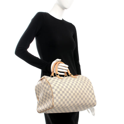 Louis Vuitton Damier Azur Speedy 35 2 of 9