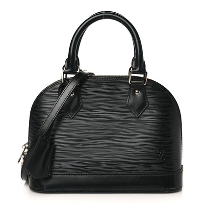 Louis Vuitton Epi Alma BB Black 1 of 10