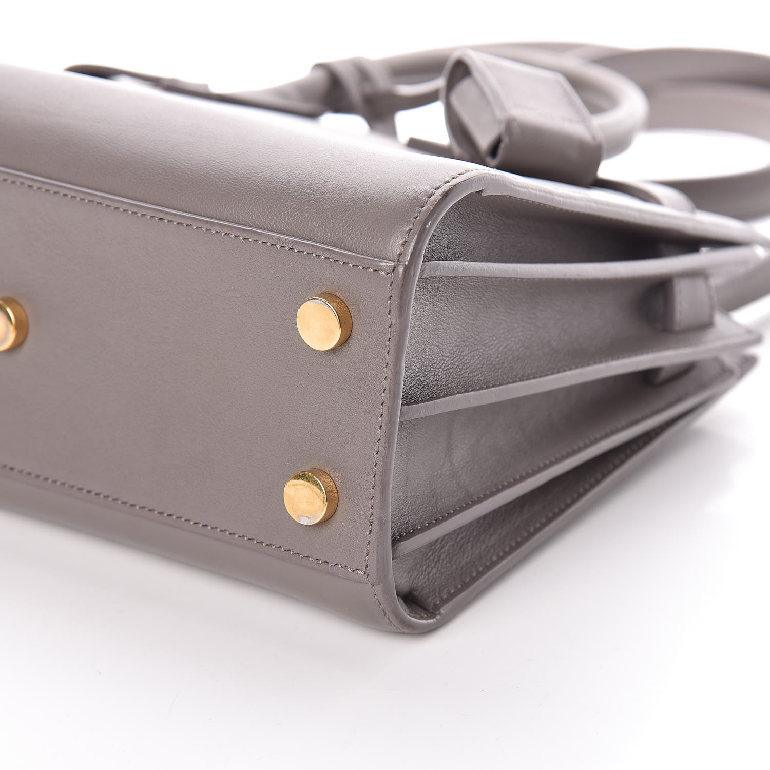 Saint Laurent Calfskin Nano Sac De Jour Fog 6 of 12