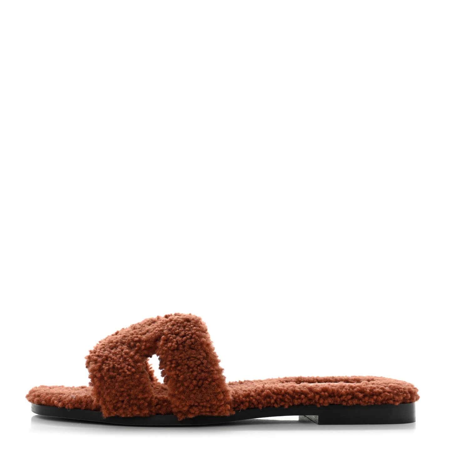 Woolskin Oran Sandals 38 Cognac