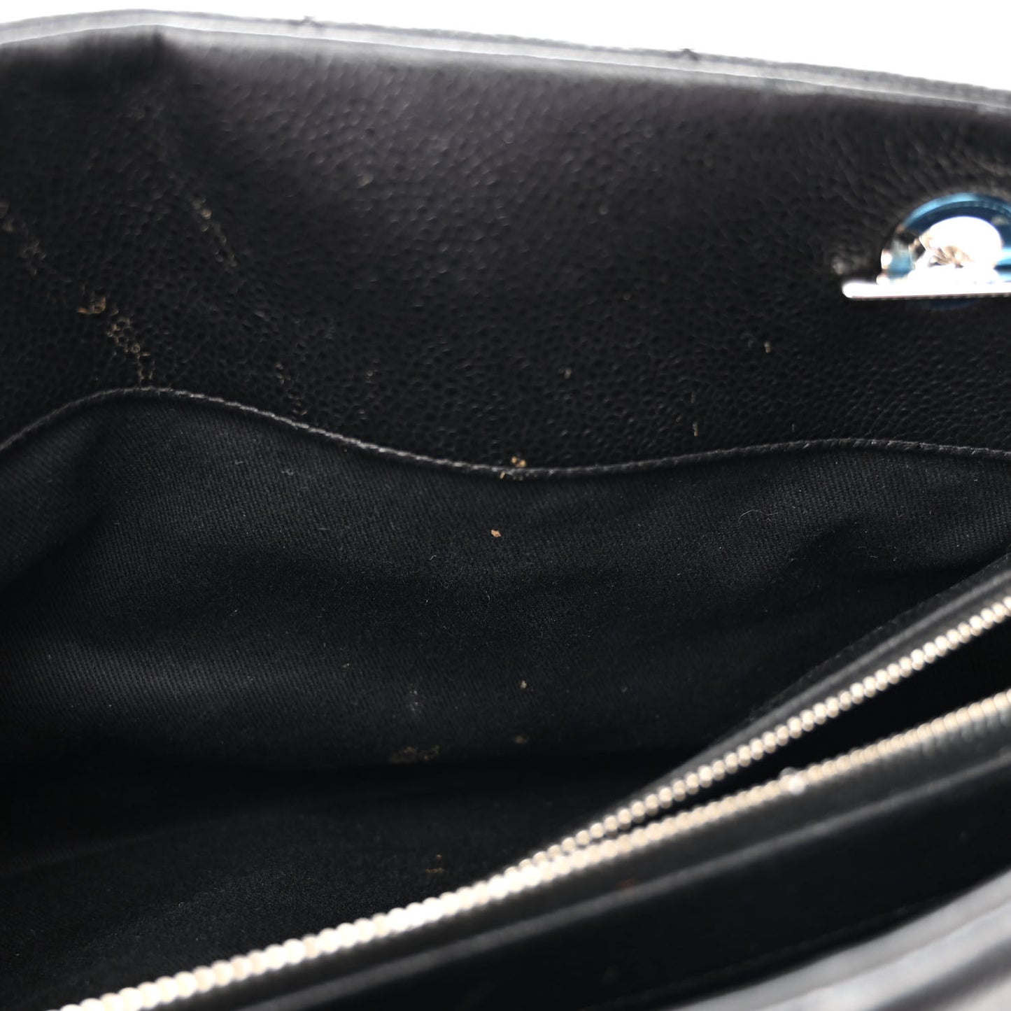 Caviar Quilted Timeless CC Soft Tote Black