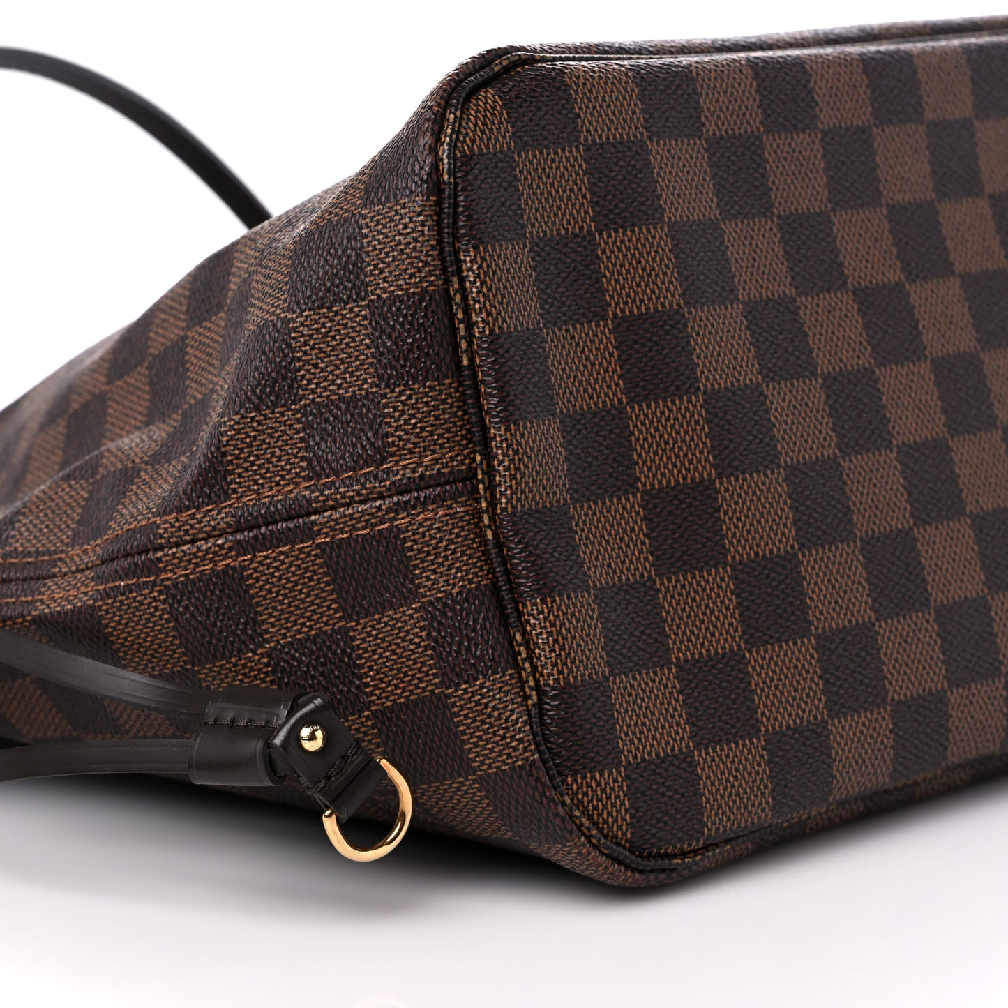 Damier Ebene Neo Neverfull MM Rose Ballerine
