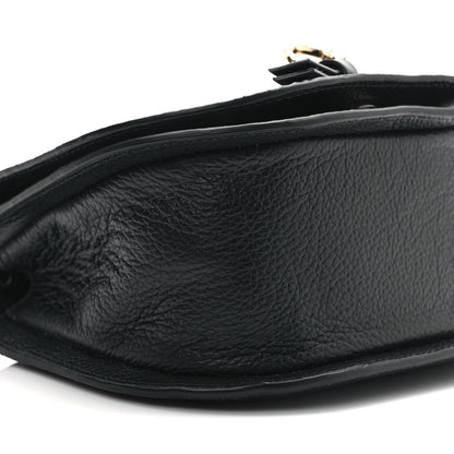 Chloe Calfskin Mini Alphabet Saddle Bag Black 8 of 9